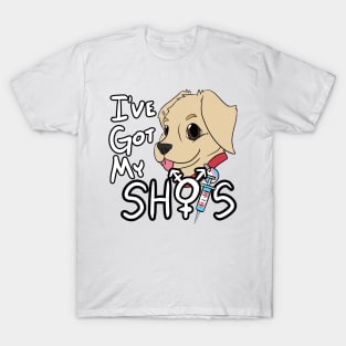 I've Got My Shots (Yellow Lab, HRT) T-Shirt